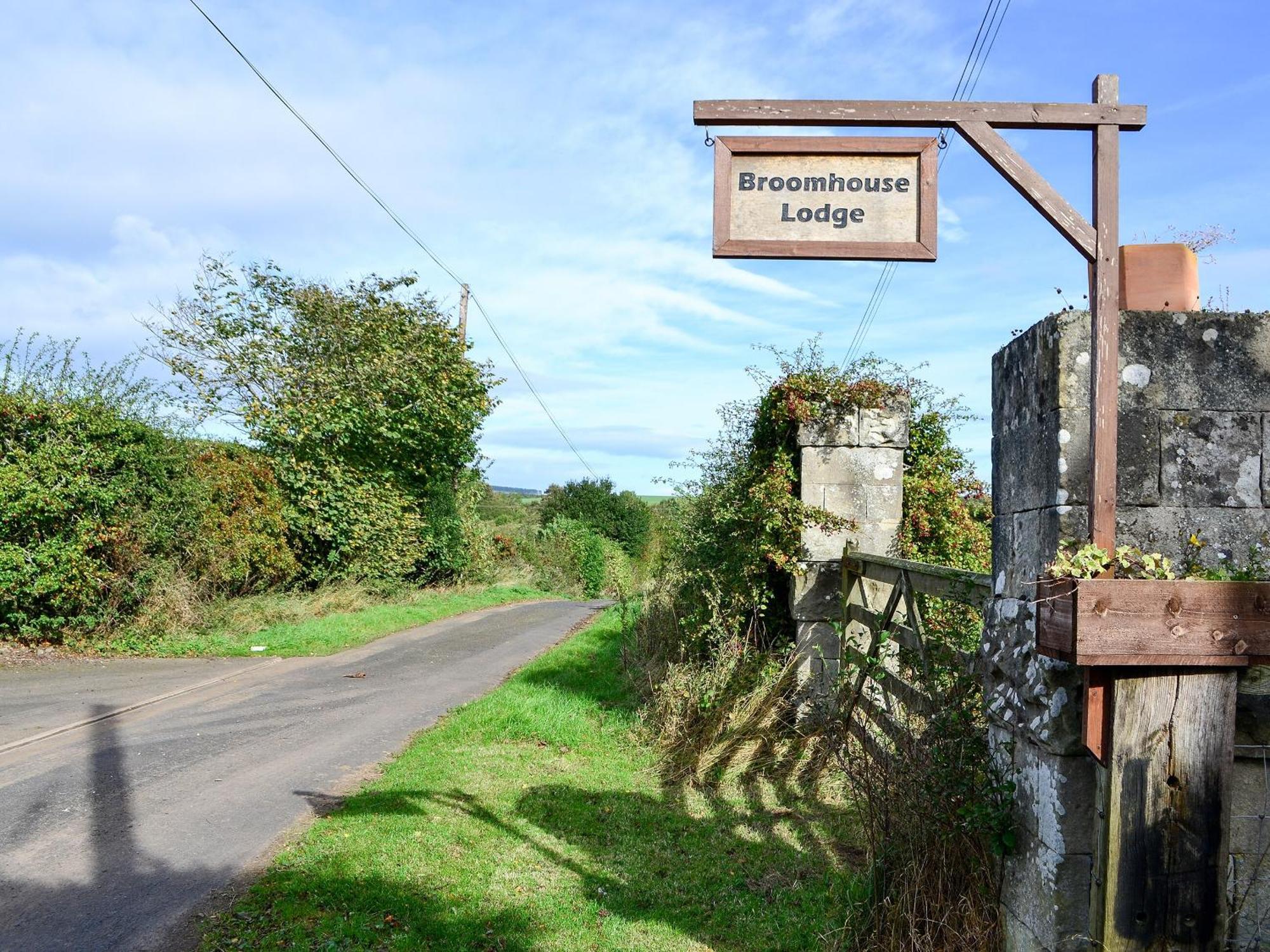 Broomhouse Lodge Edrom Екстер'єр фото
